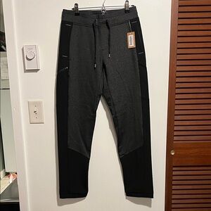 Title Nine Dark Gray and Black Ascent Pants Short